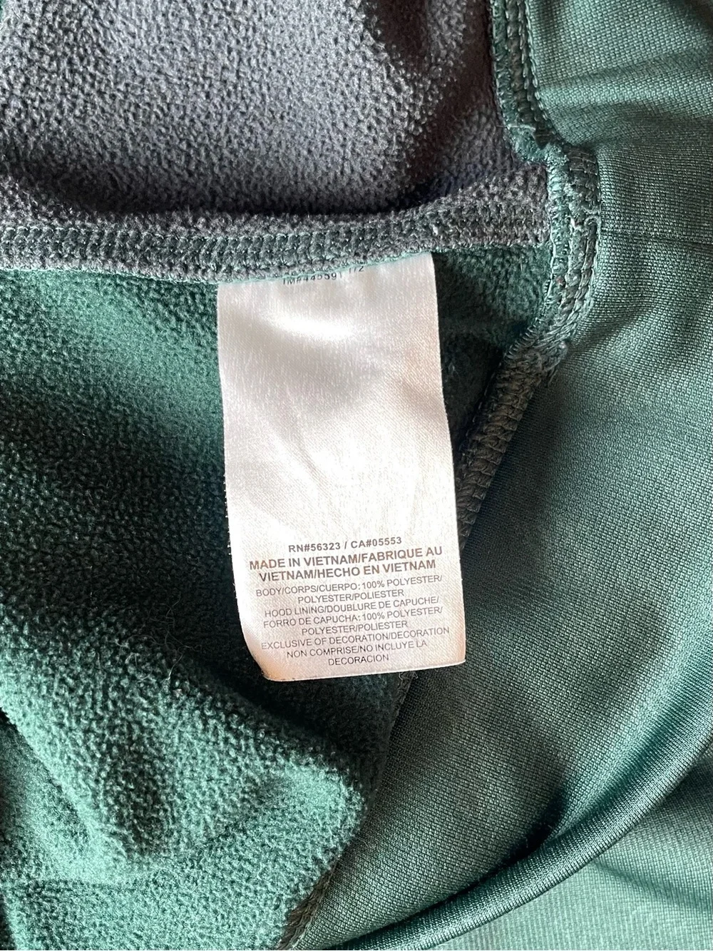 Nike Spartans Fleece Therma-Fit Hoodie - Tonal Graphic Pattern - Large